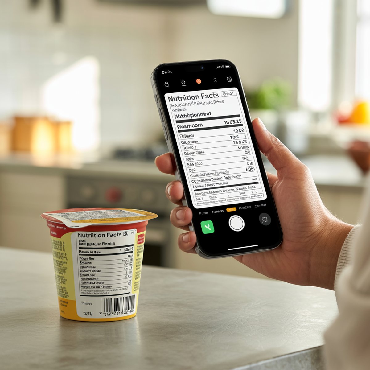 Nutrition Label Scan